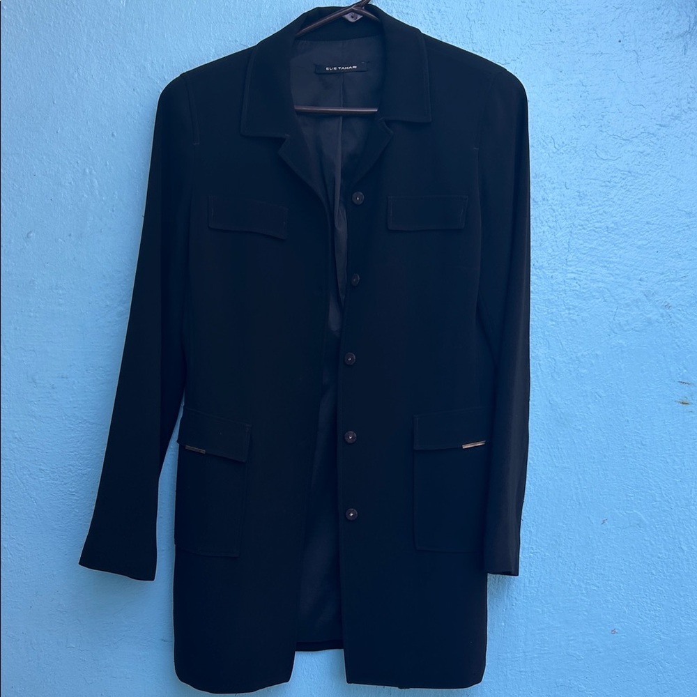 Elie Tahiti black suit jacket